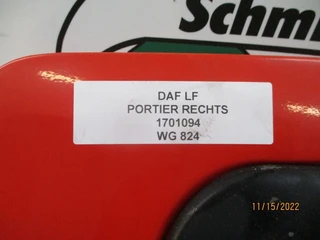 DAF - 1701094 DEUR DAF LF SERRIE RECHTS obrázek 3 náhled