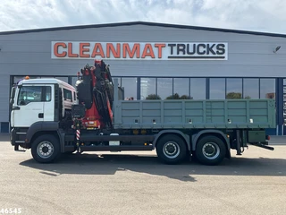 MAN TGA 2007 - 26.320 6x4 Full Steel Manual Fassi 45 Tonmeter laadkraan + Fly-jib Just 32.717 km! afbeelding 3 miniatuur