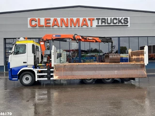 Volvo FH 2012 - 420 8x4 HMF 22 Tonmeter laadkraan bild 7