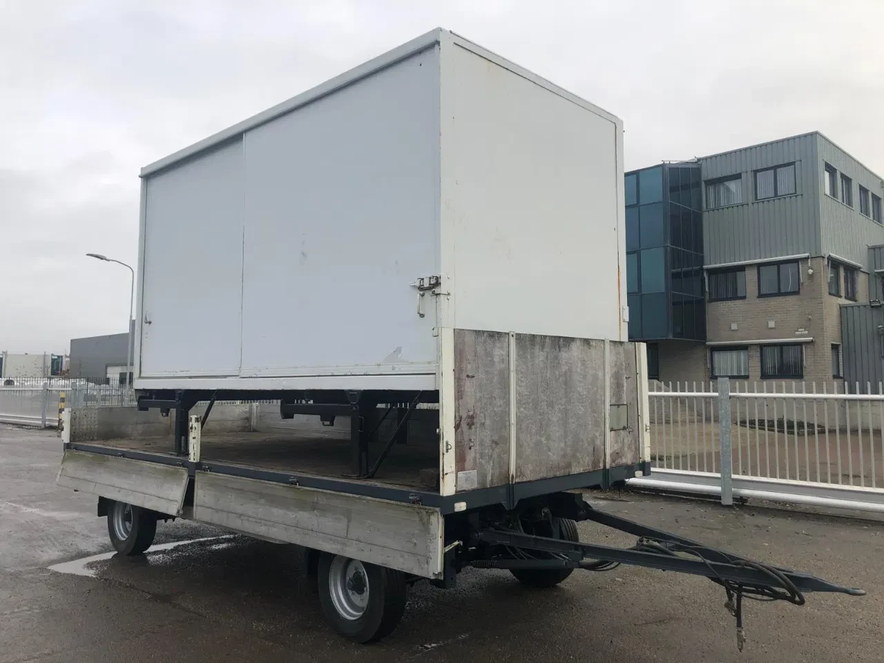 Gerblinger 2003 - GA450 2 As Vrachtwagen Aanhangwagen Open, 53-WH-XX afbeelding 6