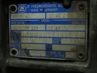 DAF N/A - Gearbox & Clutch Parts Versnellingsbak 12AS2131TD DAF image 3