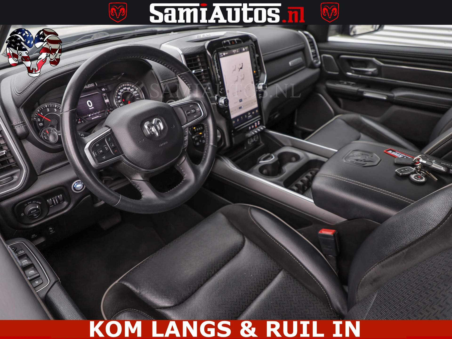Dodge Ram Pick-Up 2023 - DE DONDER | 5.7 V8 HEMI | BRONZE BREDE WIELEN | WIDE BODY | OPEN UITLAAT KLEP | ZEER DIK | image 24