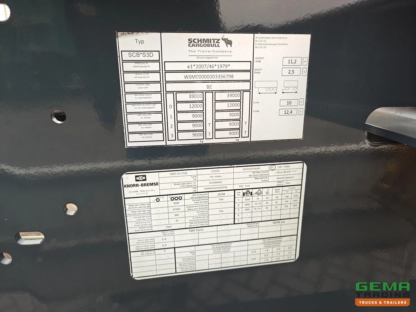 Schmitz Cargobull SCB S3D 2021 Bild 23
