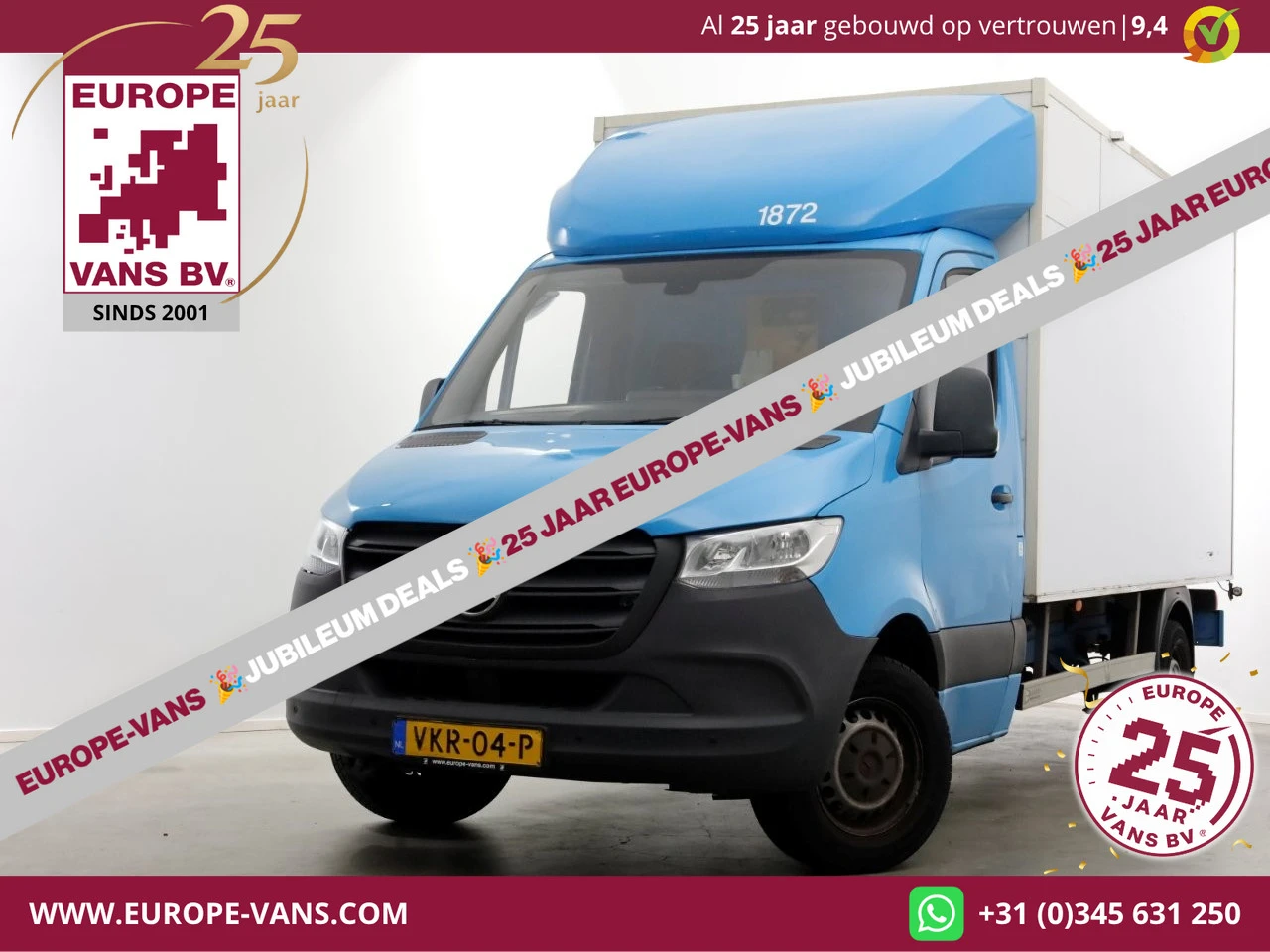 Mercedes-Benz Sprinter 2021 - 311 CDI 115pk E6 RWD Bakwagen met achterdeuren 2-Persoons 06-2021 afbeelding 1