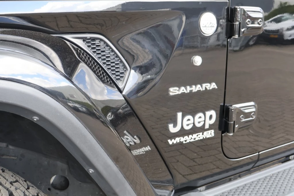 Jeep Wrangler 2018 - 2.0T SAHARA 4x4 Automaat / Leder / 1e Eigenaar afbeelding 43