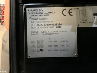 Ravo 580 Euro 6 with 3-rd brush 2015 - N/A afbeelding 21