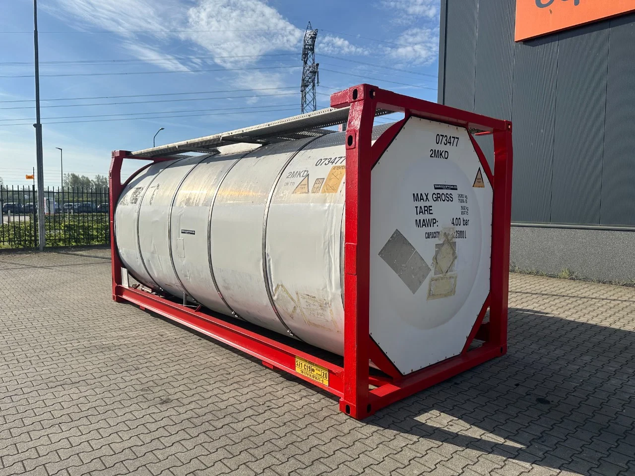 Welfit Oddy 2007 - 20FT Tankcontainer / 24.870L / UN-Portable T11 immagine 26