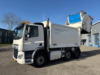 DAF CF 2017 - 290 / NL GARBAGE TRUCK / GEESINK NORBA 17M³ / !!ONLY:163772 KM / ACC / LWDS / AIRCO / AUTOMATIC / EURO-6 / 2017 afbeelding 2 miniatuur