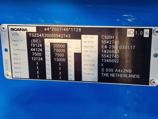 Scania S 2019 - S500 NGS Highline 4x2 - Retarder - Full air - PTO/Hydraulic - Night clima obrazek 22
