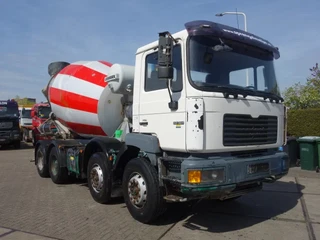 MAN 1999 - 32-364 LIEBHERR MIXER,STEEL SPRINGS,BIG AXEL te koop