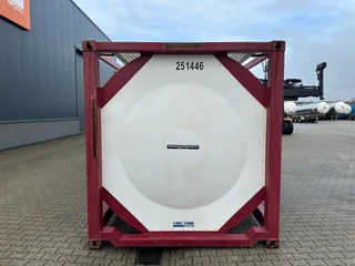 CIMC tankcontainers N/A 2017 - 20FT ISO /  25.030L / L4BN / 22K2 / T11 / steam heating / bottom discharge / 2.5Y-TEST/CSC: 11/2027 bild 5