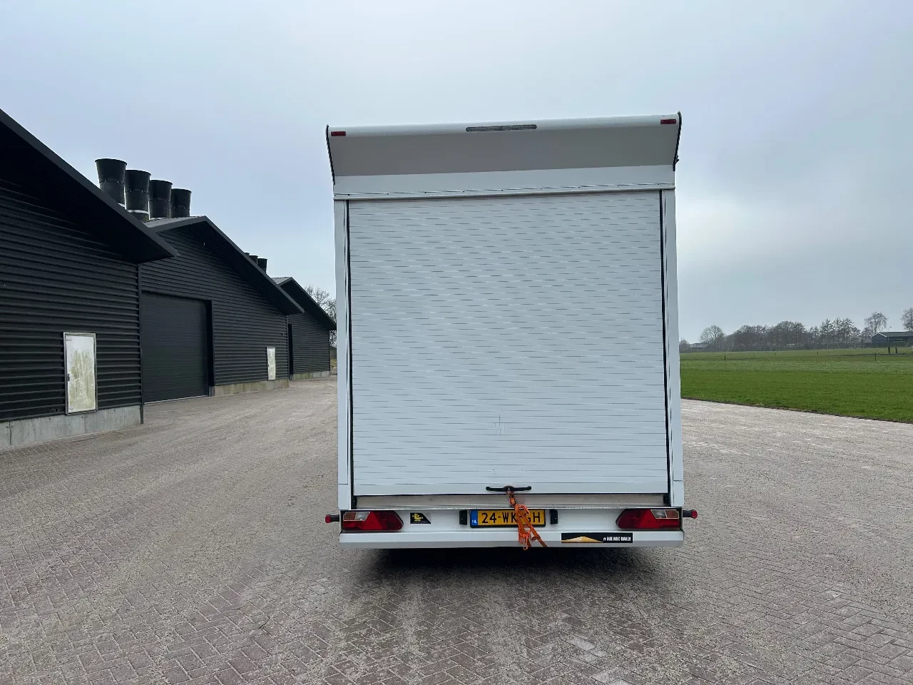 SCHULER 2005 - Schamel aanhangwagen 3.5 Ton met TENT afbeelding 8