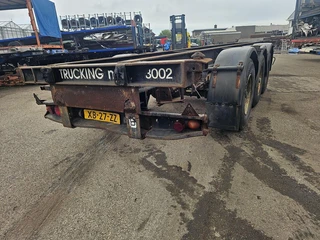 Van Hool 40 FOOT CONTAINER CHASSIS / 20 FOOT/ STEEL SUSPENSION/ BPW DRUM. 1995 afbeelding 2 miniatuur