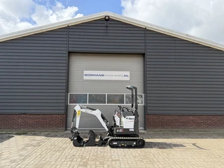 Bobcat E10 z minigraver NIEUW SLOOP / SORTEER functie hydraulische wissel + 3 bakken 2026 afbeelding 2 miniatuur