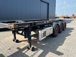 Van Hool N/A 2003 - 20FT Tipping-chassis (20 degrees tipping angle, 24V operated) / ADR (EX/II, EX/III, FL, AT) / SAF discbrakes / 2 liftaxles / NL-chassis image 13