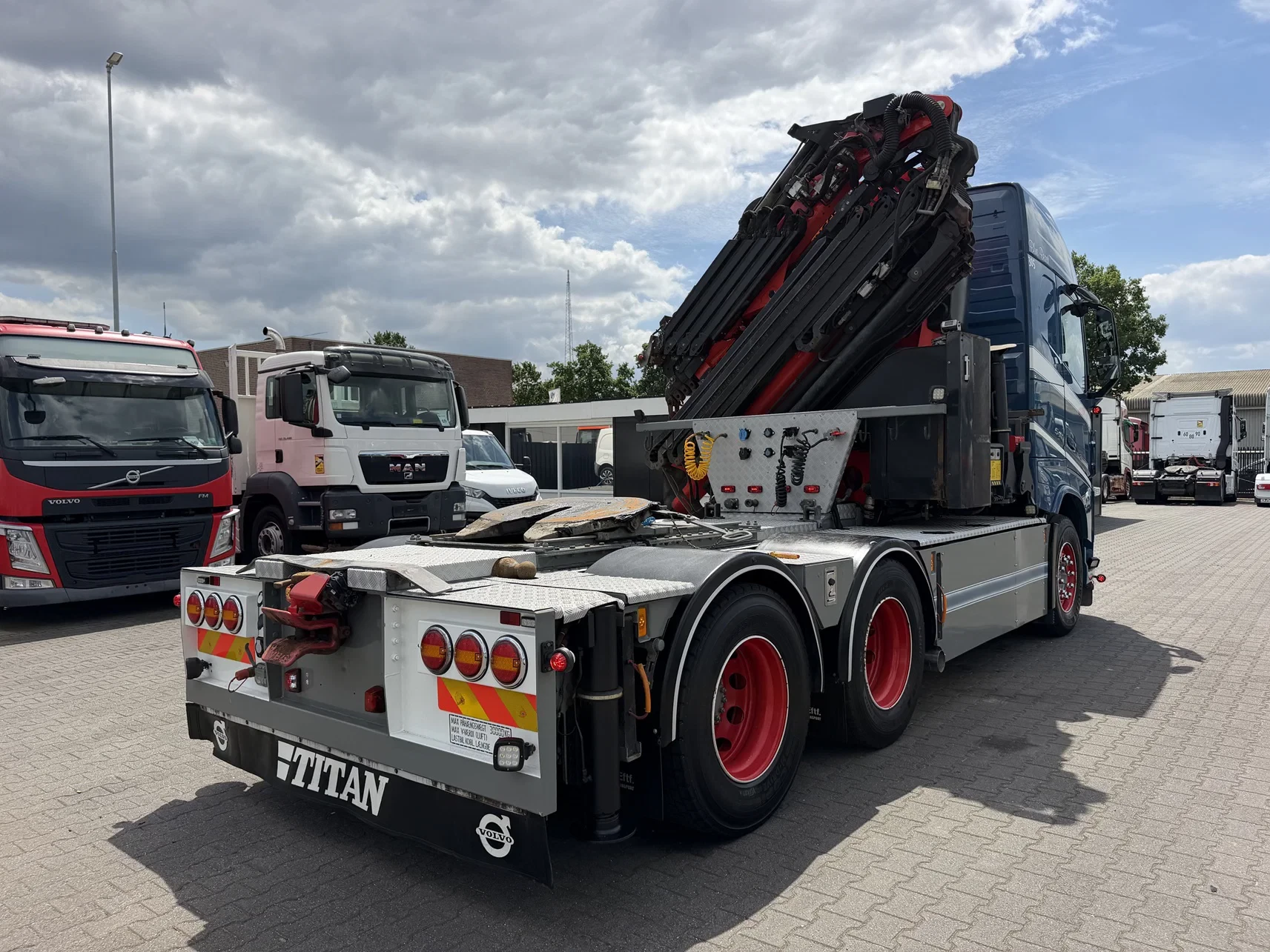 Volvo FH 2018 - 540 6X4 Euro 6 Palfinger PK 53002 + PJ080 Fly jib afbeelding 10