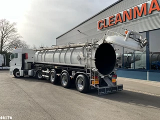 MAN TGX 2012 - 18.400 ADR trekker + Burg met Bekker LaGram Vacuüm ADR opbouw 30m³ obrazek 5