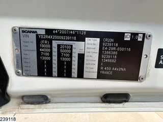 Scania R 2018 - 450 EURO 6, Retarder, Standairco bild 7