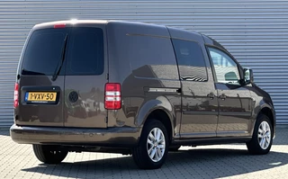 Volkswagen Caddy 2012 - 1.6 TDI Maxi Bruin metalic DSG automaat MARGE bild 5