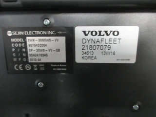 Volvo FH - 21807079 TOETSBORD VOLVO 460 EURO 6 afbeelding 3 miniatuur