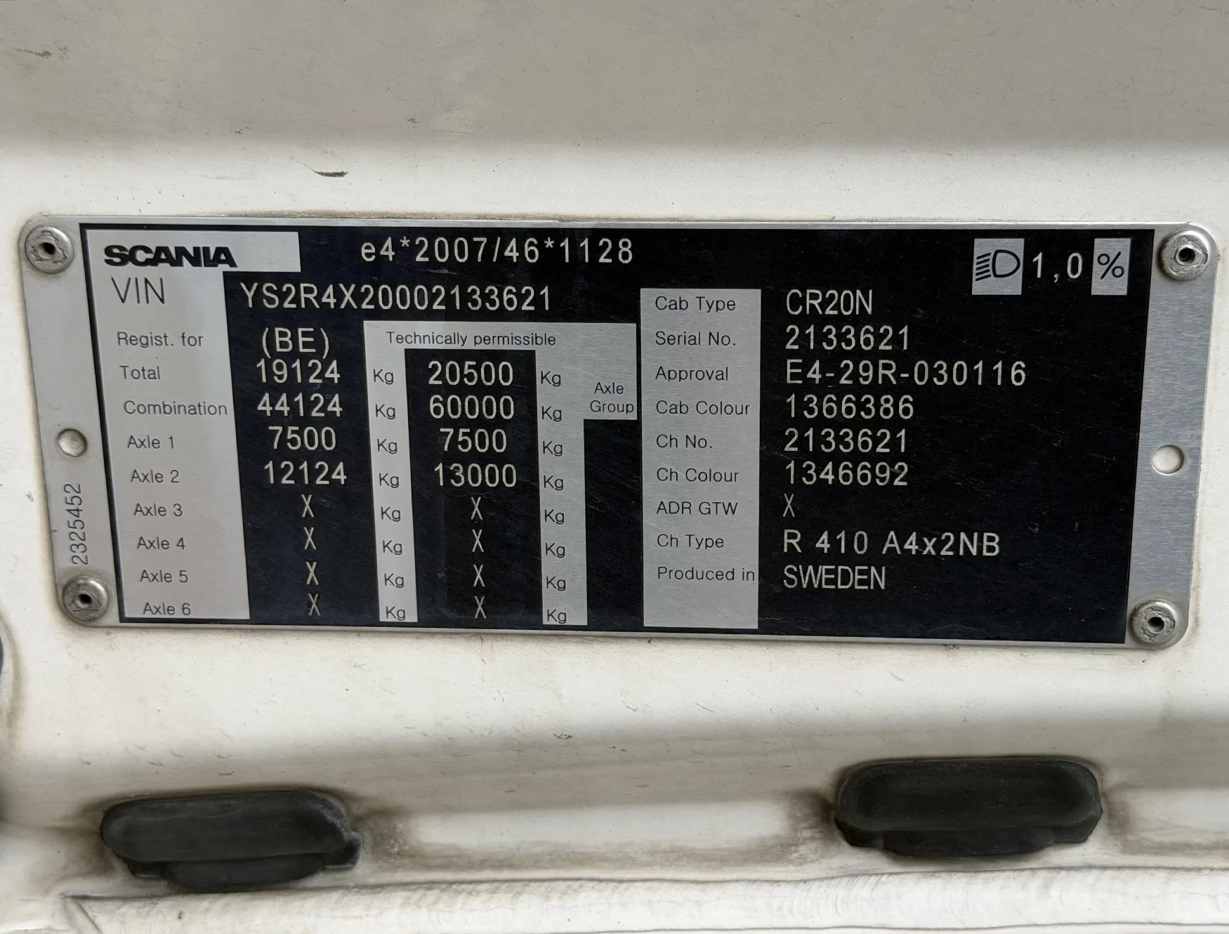 Scania R 2017 - R410 NGS FULL AIR RETARDER 2X TANKS 4-POINT AIR SUSPENSION BELGIUM-TRUCK SUPER CONDITION immagine 21