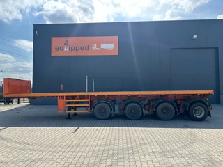 Nooteboom 2001 - OVB-73-04 73 tons Ballast trailer / 4 axles / 3 hydraulic steering axles afbeelding 2 miniatuur