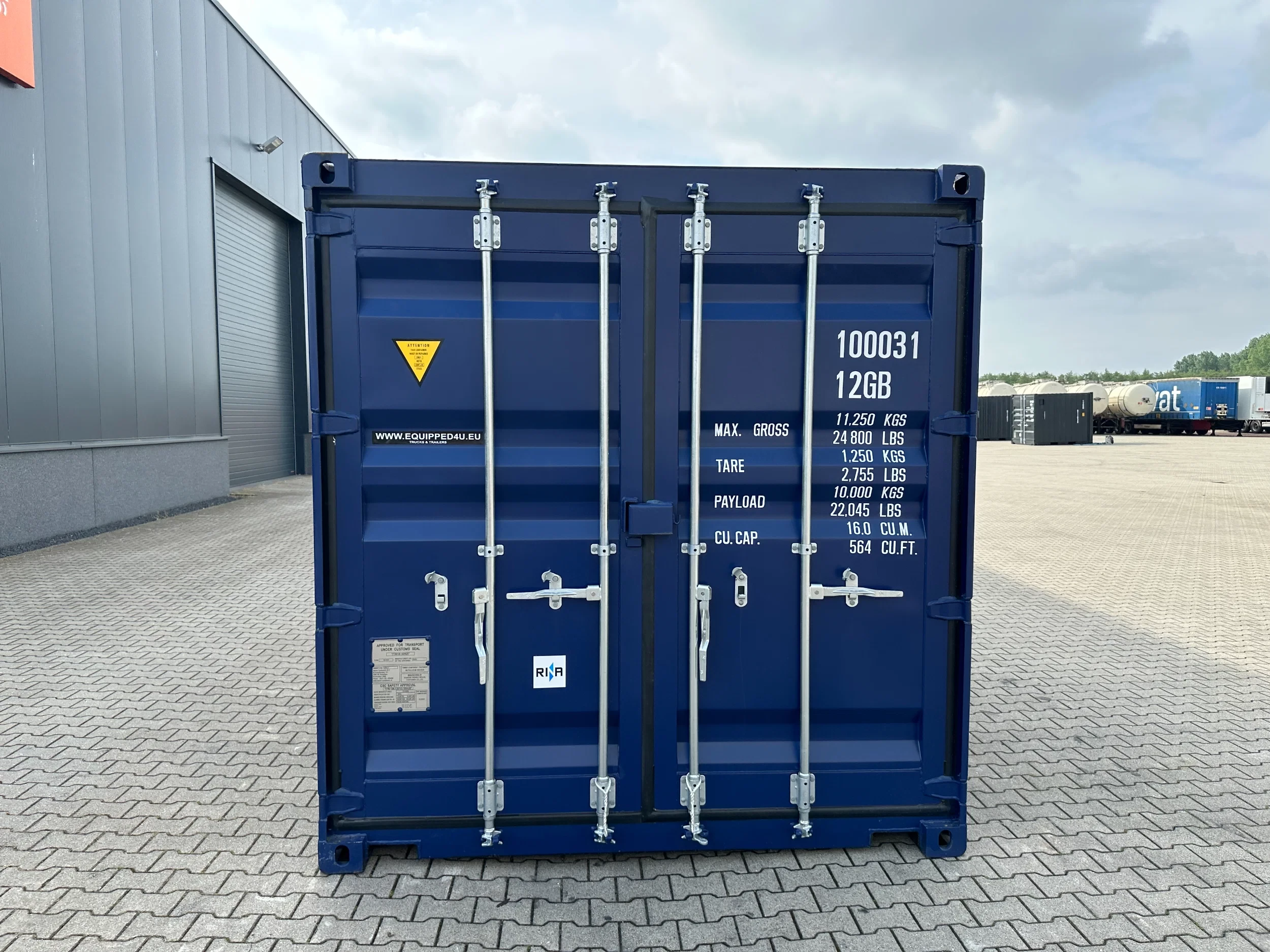 SSSC 2026 - NEW (ONE-WAY) 10FT DV CONTAINER STANDARD afbeelding 6