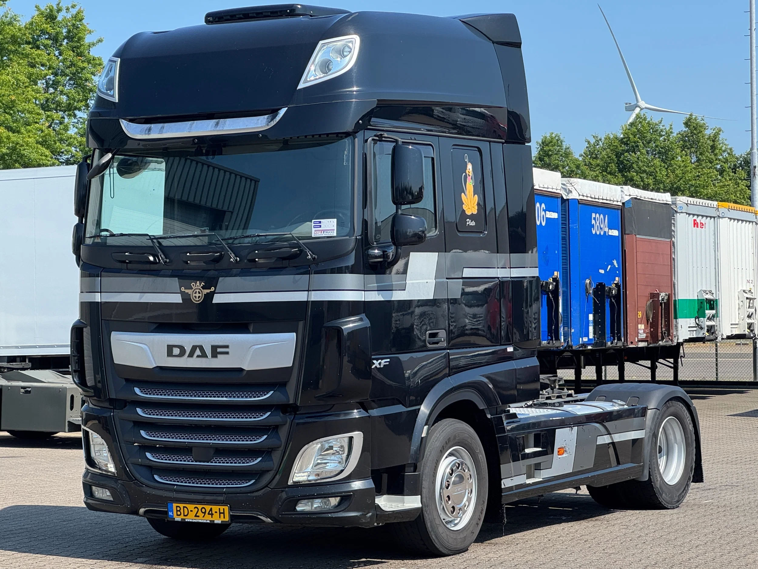 DAF XF480 2019 - SSC Intarder 2 Tank Full Spoiler APK 03-2027! afbeelding 1
