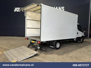 Iveco Daily 2023 - 35C16H 157pk Dubbel Lucht Bakwagen 4.35m lang Laadklep Euro6 Airco | 980kg laadvermogen zdjecie 2