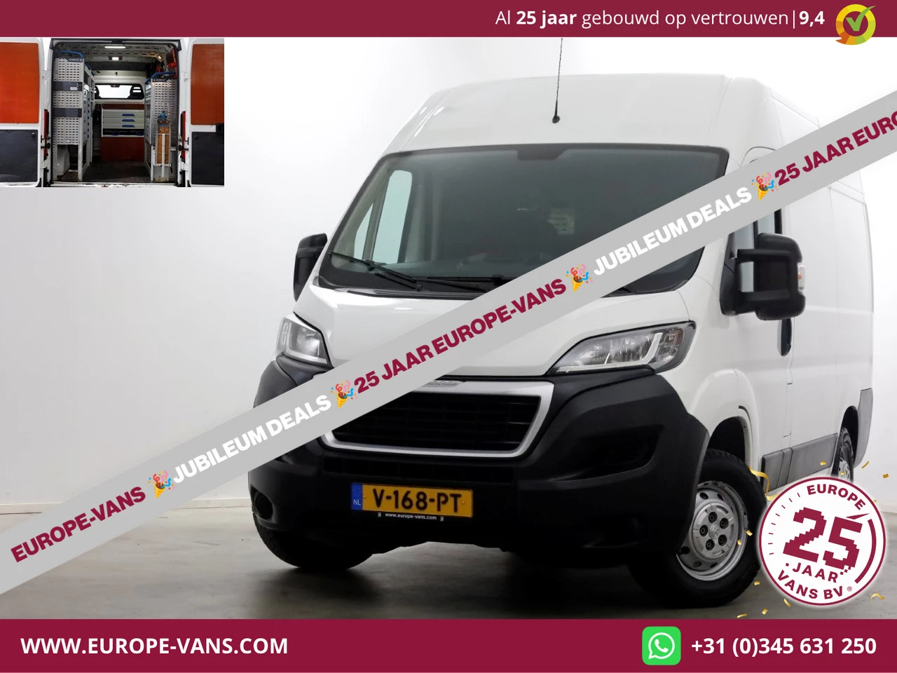 Peugeot Boxer 2018 - 2.0 BlueHDI E6 130pk L1H2 Premium Navi/Camera/Inrichting 06-2018 imagen 1