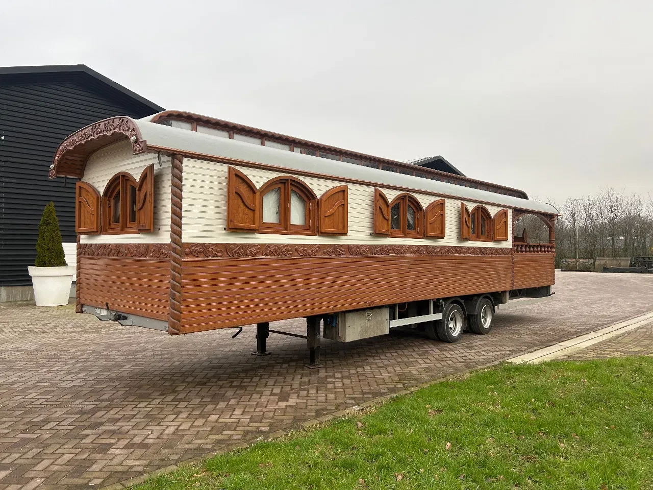 kuiper 2006 - Tiny house be camper oplegger 8 ton pipowagen woonwagen obrázek 2