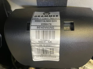 DAF N/A - 2296479 / 2437892 CHAUFFEURSSTOEL LUXURY MET DAF-LOGO immagine 5