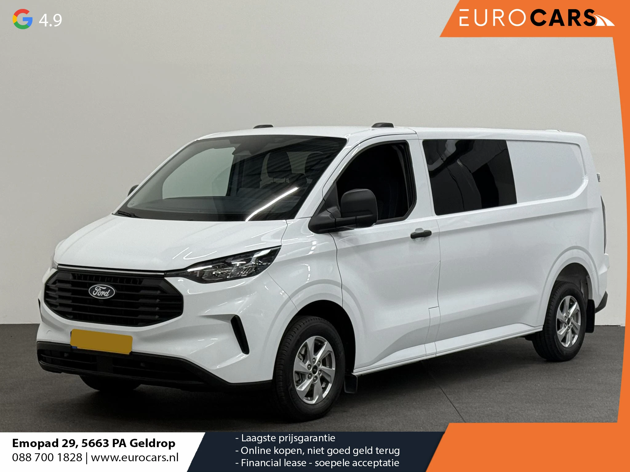 Ford Transit Custom 2024 - 300 2.0 TDCI L2H1 Trend NM Automaat Dubbele Cabine afbeelding 1