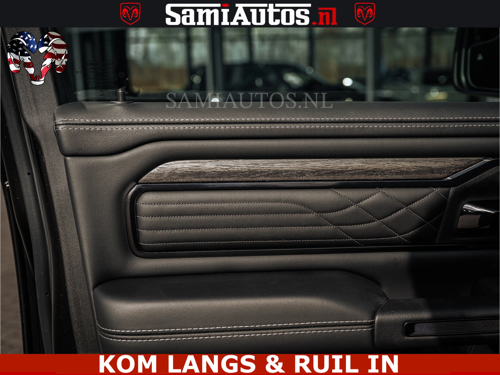 Dodge Ram Pick-Up 2024 - HULK Pack | Limited Night H.O 540HP 706Nm | Massage + Full Option | De Meest Luxe en Volle in zijn Klasse | Hulk Pack is meer prijs | Bild 16