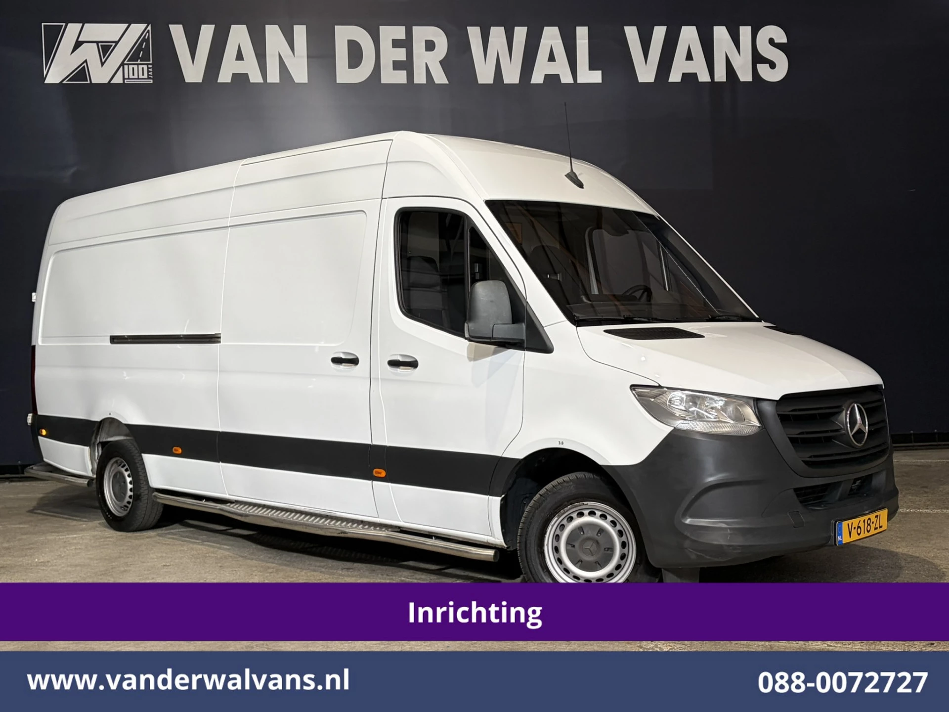 Mercedes-Benz Sprinter 2019 - Mercedes-Benz Sprinter 311 CDI Automaat L3H2 *PostNL inrichting* Euro6 Airco | Camera | Schappen immagine 1