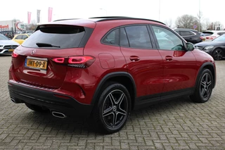 Mercedes-Benz GLA 2021 - 250e AUT8 AMG NIGHT PAKKET PANORAMADAK DISTRONIC MEMORY SFEER 360-CAMERA TREKHAAK immagine 5