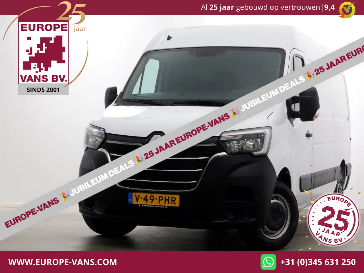 Renault Master 2023 - T35 2.3 dCi 135pk L2H2 Comfort Airco/Navi NIEUW BPM-vrij 03-2023 image 1