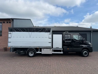 Iveco Daily 2018 - 70C18 Kipper Dubbel Cabine C1 16 Ton Samenstel Vangmuil afbeelding 3 miniatuur