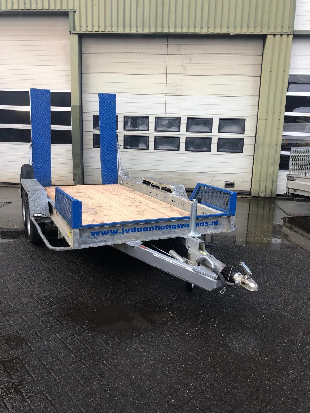 Tack 2007 - B3500-2 2 As Wipkar - Dieplader Open, 06-WGK-8 Nieuwe bodem ! afbeelding 2