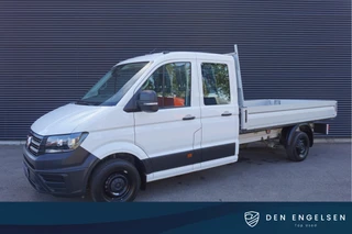 Volkswagen Crafter 2024 - 140pk Facelift L4 Dubbele cabine 7-zit Open laadbak Trekhaak Apple carplay Parkeer sensoren te koop