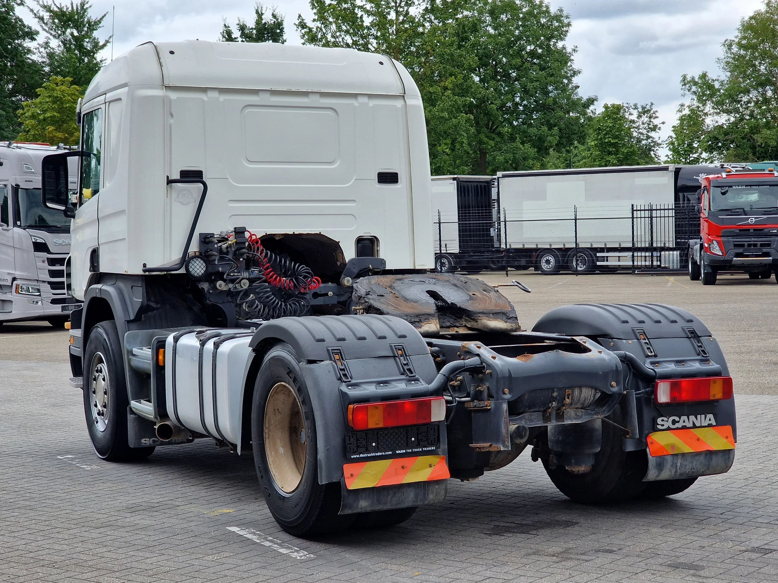 Scania P 2005 - P410 EURO3 - steal / air - manual gearbox - hydraulic afbeelding 5