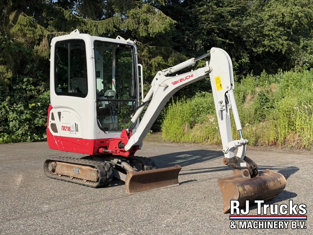 Takeuchi TB216 - ONLY 913 H | Quick Coupler | Bluetooth | 2021 afbeelding 2