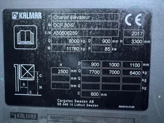 Kalmar DCF 80-9 2017 - N/A изображение 12