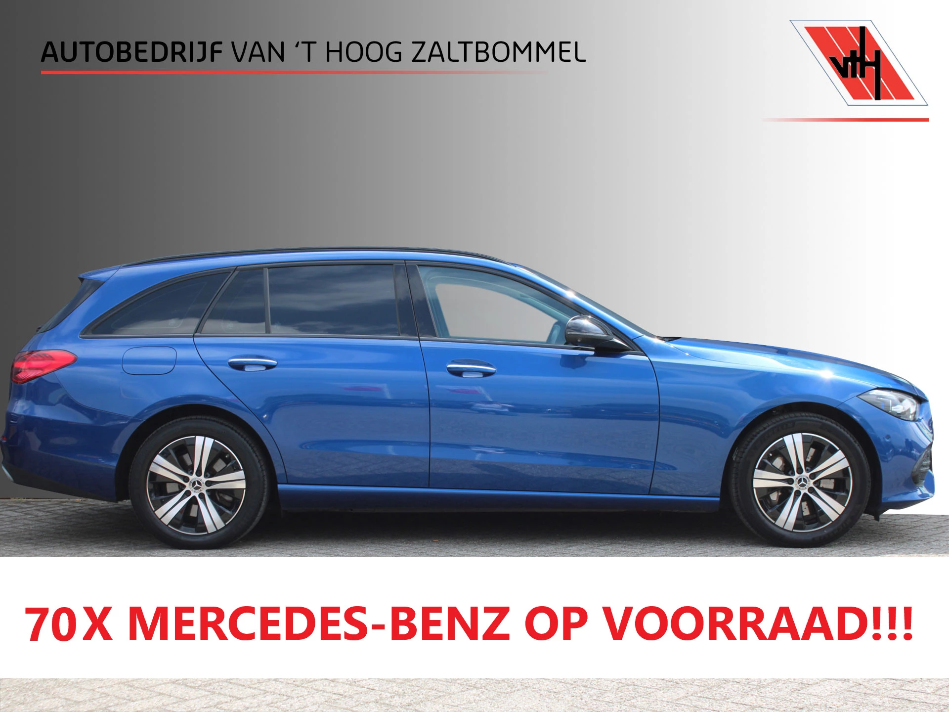 Mercedes-Benz C-Klasse 2022 - Estate 300e Luxury Line NIGHT PAKKET MEMORY DISTRONIC 360-CAMERA CARPLAY SFEER 17'' afbeelding 1