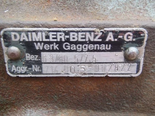 Mercedes-Benz N/A 1976 - 714005-G3/60-5/7.5 immagine 4