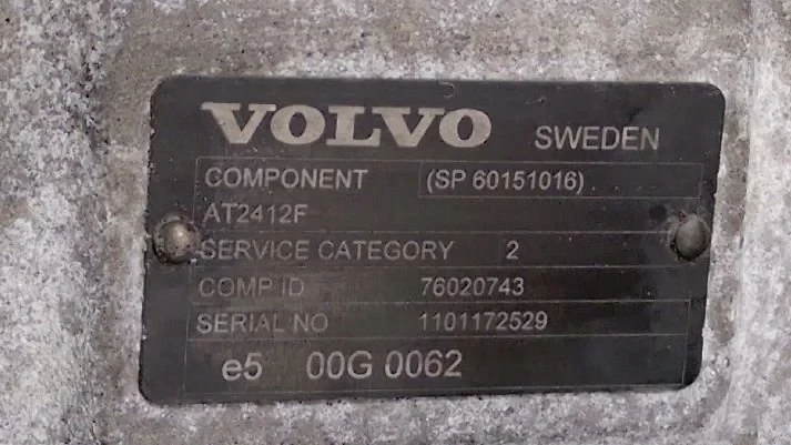 Volvo - Gearbox & Clutch Parts Versnellingsbak AT2612F Volvo Bild 3