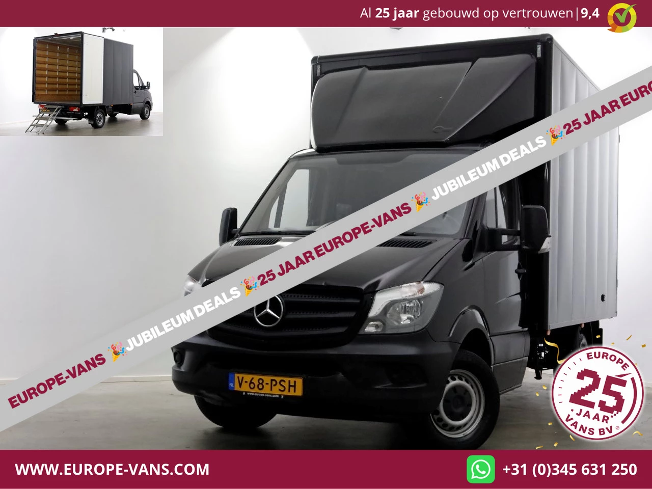 Mercedes-Benz Sprinter 2015 - 313 CDI 130pk L2H1 Bakwagen met achterdeuren H230cm 1.188kg laadvermogen 01-2015 zdjęcie 1
