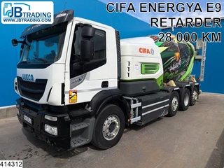 Iveco Stralis 2021 - 400 CNG 8x2, EURO 6, Cifa 9m3, CNG, Retarder te koop