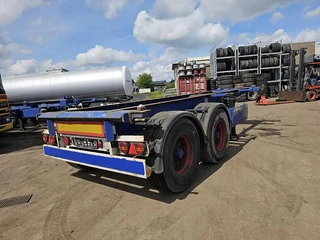 Krone 2 axle | container chassis | steel suspension | Bpw drum. 2009 - N/A obrazek 3