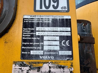Volvo N/A 2018 - L 260 H ( NEW TYRES ) zdjecie 11